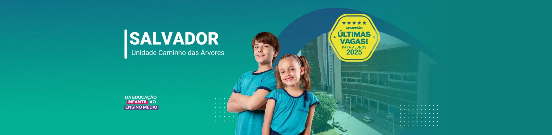 Processo de Admissão de Novos Alunos 2025 - últimas vagas