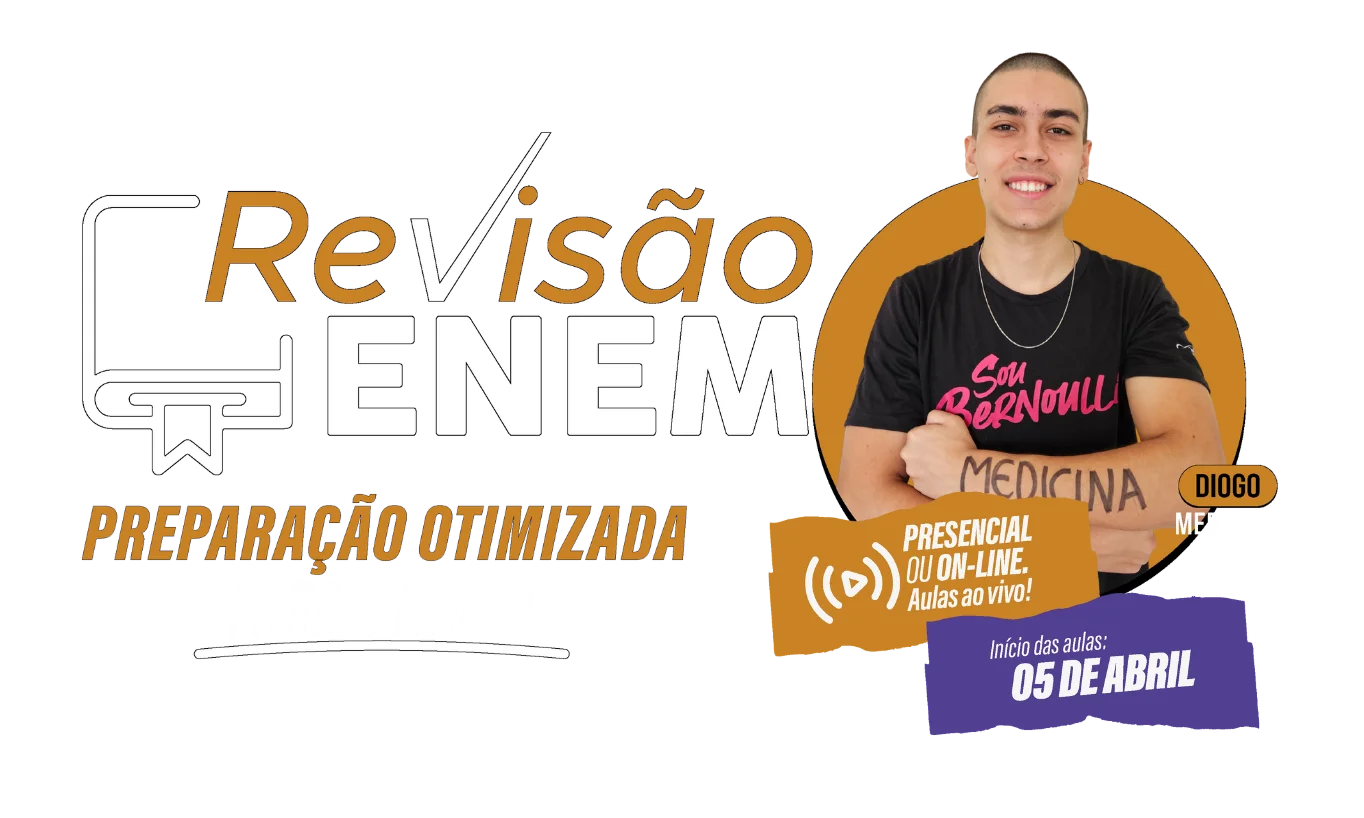 Curso Revisão Enem On-line do Pré-vestibular Bernoulli
